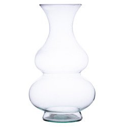 Glass vase W-494 H:39cm D:23cm