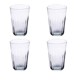 4 pcs Glass WL-6 Optyk H:11,9cm D:8,2cm