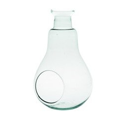Glass terrarium W-468+side hole H:30cm D:19cm