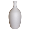 Tall bottle vase cream W-259 H:45cm D:23cm