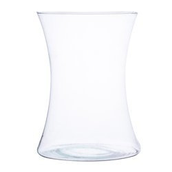 Glass vase W-127 H:20cm D:19cm