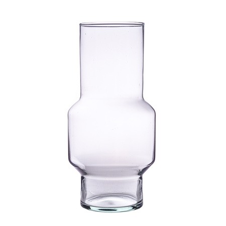Glass vase W-734 H:29cm D:14cm OUTLET