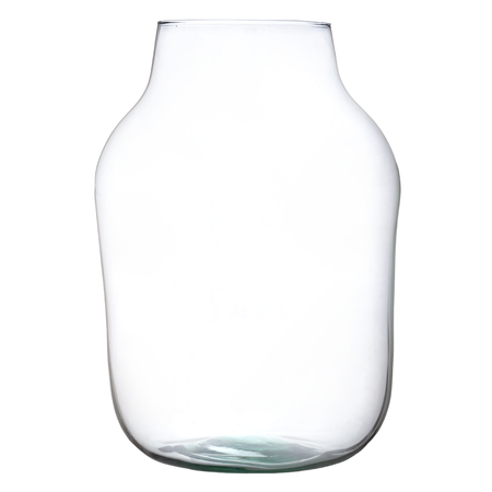 Glass jar vase W-456C H:37cm D:26cm 