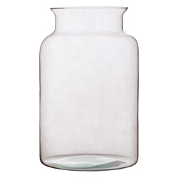 Glass jar vase W-332J H:30cm D:19cm