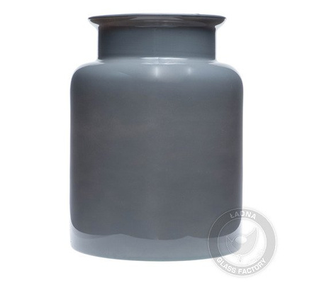 Gray vase W-332 H:25cm D:19cm