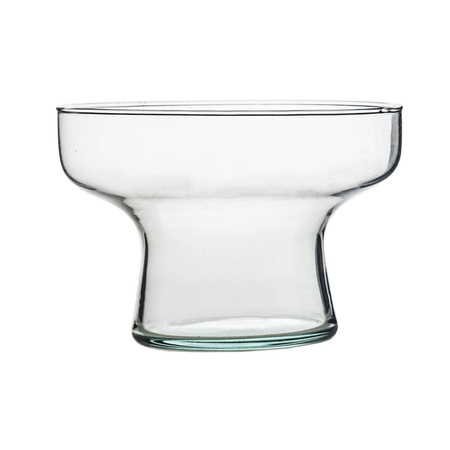 Glass vase W-428 H:13cm D:18cm