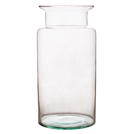 Glass jar vase H:32cm D:14cm W-332N3 SALE