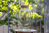 Glass terrarium vase  W-332 II+cork H:38cm D:19cm