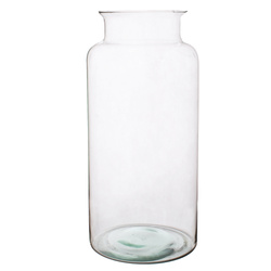 Glass jar vase W-332B1 H:40cm D:19cm