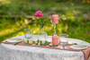 Glass vase WL-38 H:19,7cm D:10,5cm OUTLET