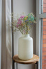 Decorative vase W-629 H:30cm D:18,5cm cream