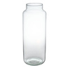 Glass jar vase W-395L H:50cm D:19cm 