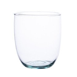 Glass flower pot W-507 H:16cm D:14,5cm SALE