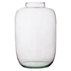 Glass vase W-807C H:23cm D:15cm