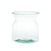 Glass jar vase W-483 H:14cm D:14cm