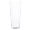 Glass vase W-96C H:40cm D:15,5cm