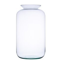 Glass jar vase W-524A H:41cm D:23cm