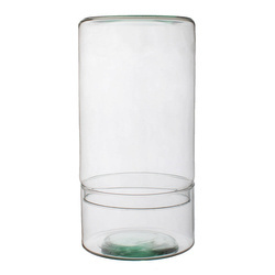 Two piece terrarium glass W-745C+W-745CI H:30 cm D:15 cm