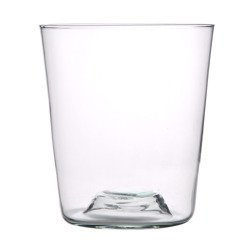 Glass flowerpot DS-1 plain for orchid  flower H:15cm D:14 cm SALE