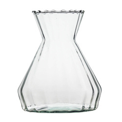 Glass vase W-669A  H:19cm D:16,4cm