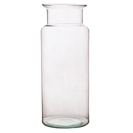 Glass jar vase W-332H H:25cm D:10cm