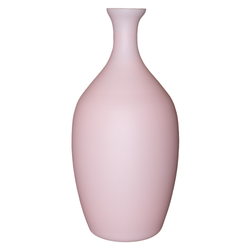 Tall bottle vase powder pink W-259 H:45cm D:23cm