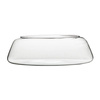 Glass bowl W-650B H:7,5cm D:24cm