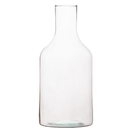 Glass bottle vase W-394A H:33cm D:15cm 