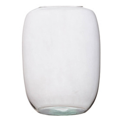 Glass jar vase W-599A H:25cm D:19cm