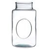 Glass jar vase H:20cm D:14,5cm WM-K012