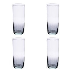 4 pcs Glass W-407 Optyk H:17cm D:6,5cm
