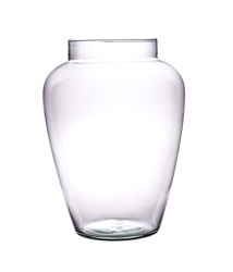 Glass vase W-679  H:32 cm D:23,5 cm