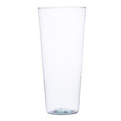 Glass vase W-96C H:40cm D:15,5cm SALE