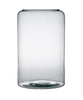 Glass jar vase W-605A H:30cm D:19cm 