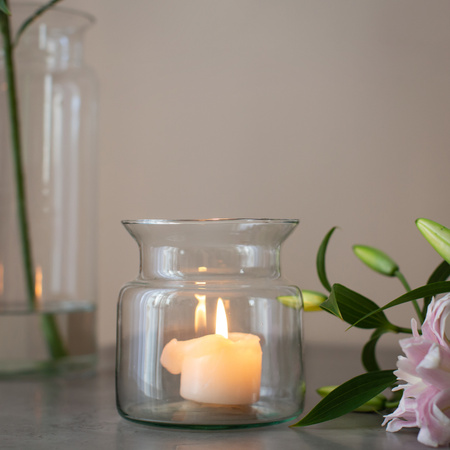 Jar vase W-332E H:12,5cm D:12cm