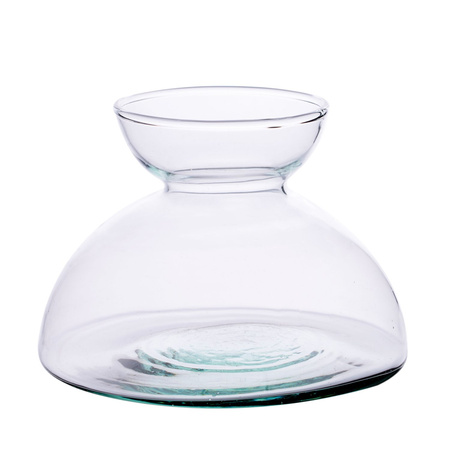 Glass vase WL-92 H:9,5cm D:13,5cm