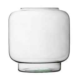 Glass vase jar W-719B H:17cm D:17cm