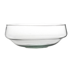 Glass bowl W-649B H:8,5cm D:24cm