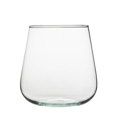 Drop glass vase WL-111B H: 13cm D: 12cm