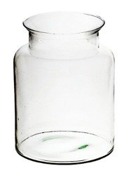 Glass jar vase W-332J H:30cm D:19cm