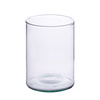 Glass cylinder vase H:21cm D:15cm