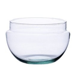 Glass bowl W-542 H:9,5cm D:12,8cm