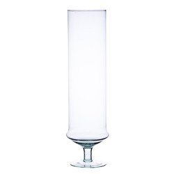 Glass vase W-525 H:42cm D:12cm