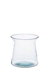 Glass vase W-455A H:12cm D;12cm