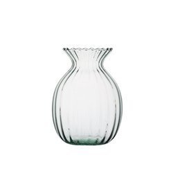 Classic glass vase W-637 OPTIC H:20 cm D:15 cm