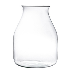 Glass vase W-537 H:25cm D:19cm