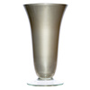 Glass stemmed vase W-194 H:19,5cm D:11,5cm Gold