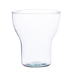 Glass vase W-506 H:16cm D:14,5cm