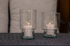 Glass vase W-191F1 H:20cm D:15cm SALE