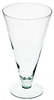 Stemmed glass vase W-ST 27/11 H:27cm D:11cm